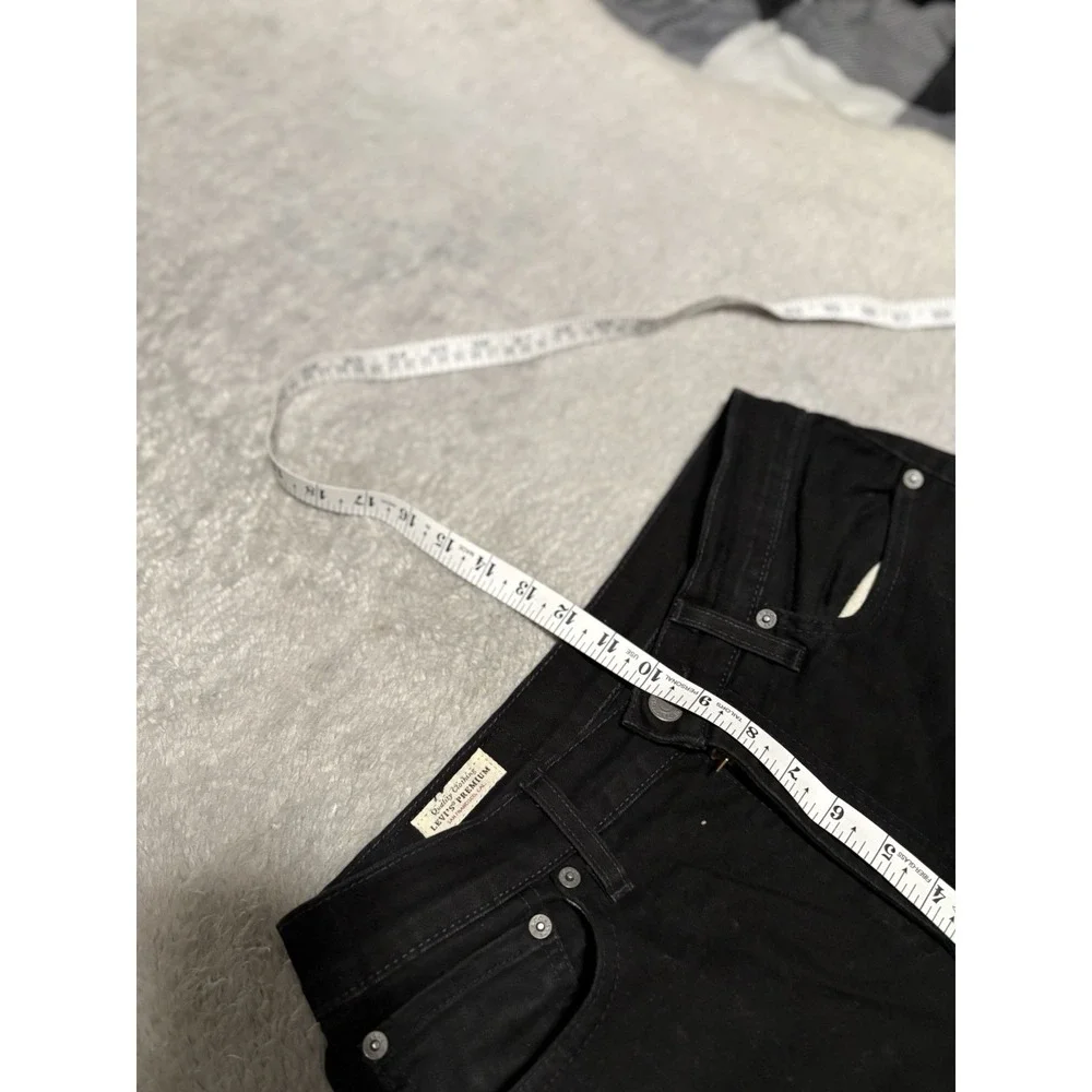 Levi's 511 Premium Men's Black Denim Jeans Size 31x32 Pants Stretch